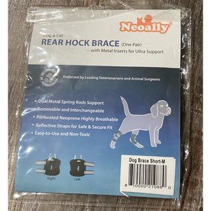 Rear Hock dog braces one pair short size medium